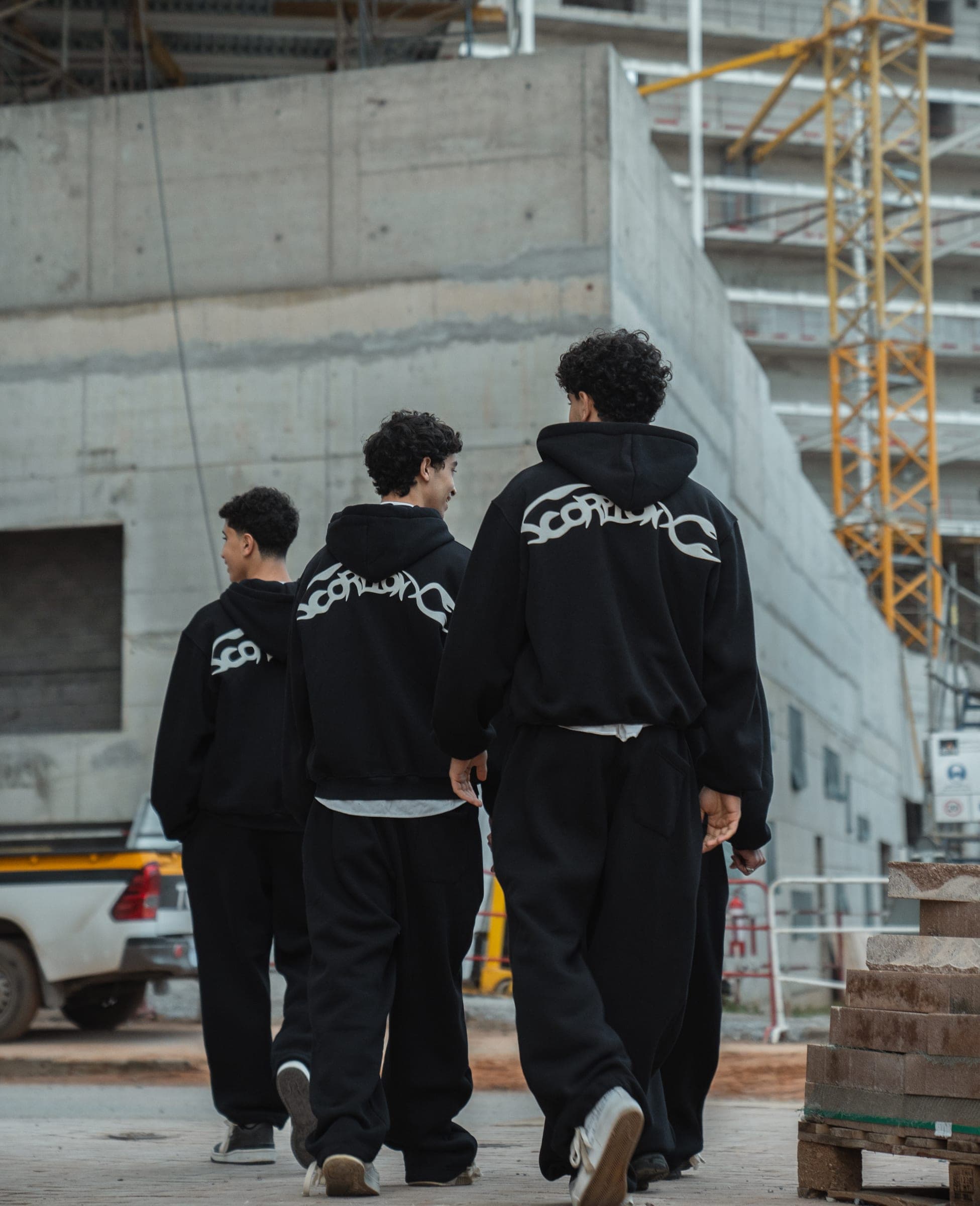 ScorpionX Zip-Up Hoodie, detail