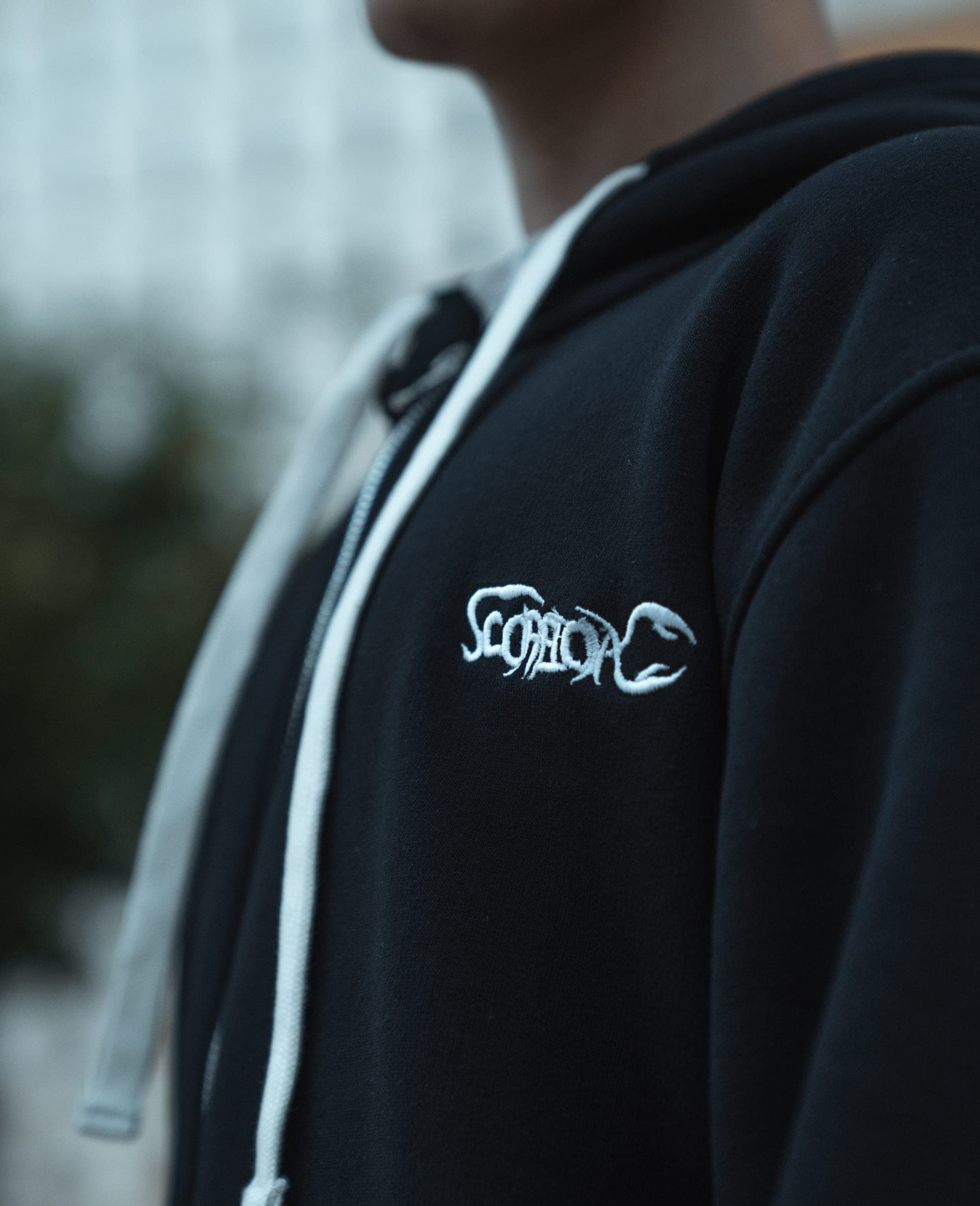 ScorpionX Zip-Up Hoodie with matching track pants